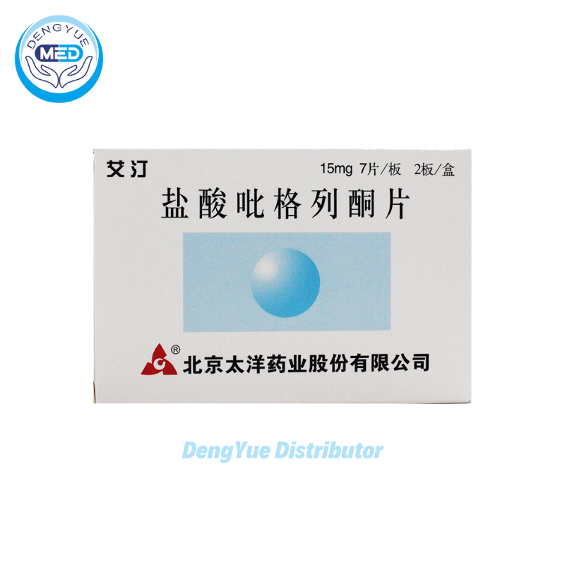 actIns pioglitazone hydrochloride comprimido 15mg
