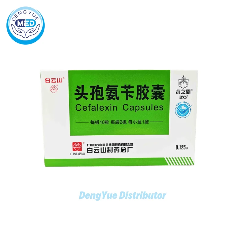 baiyunshan cefalexin cápsula
