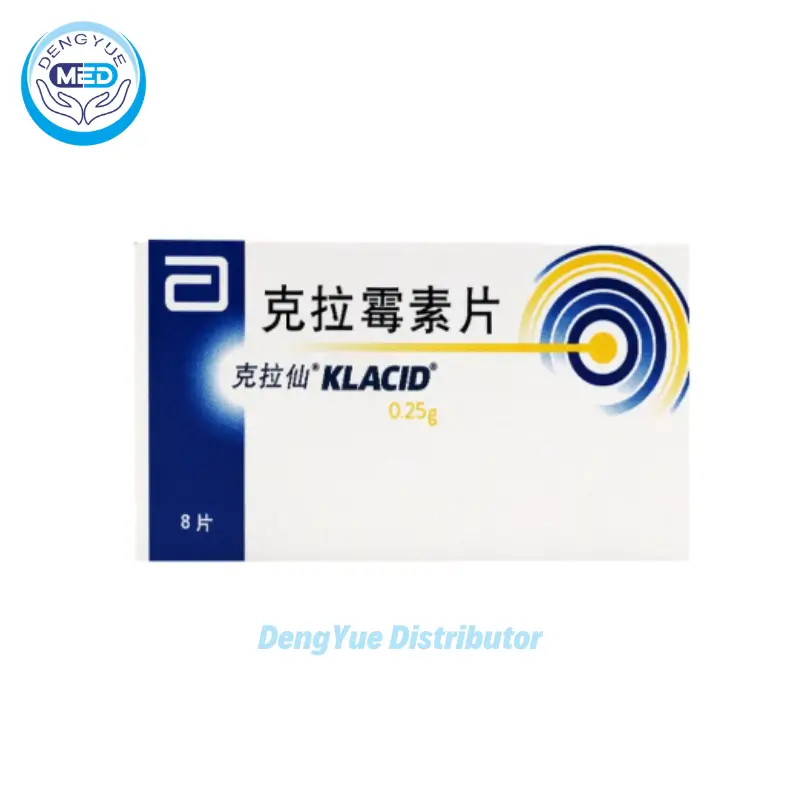 klacid clarithromycin comprimido