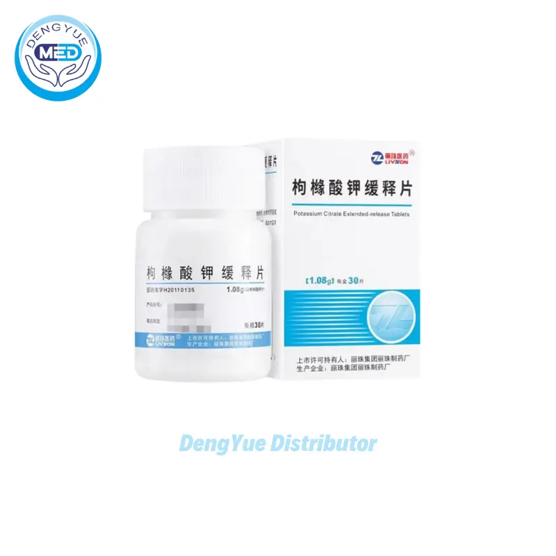 lizhu potassium citrate comprimido