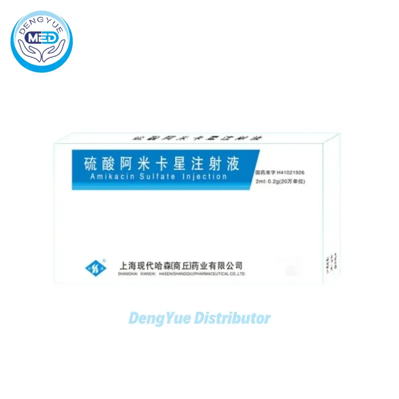 shangqiupharma amikacin sulfate injeção