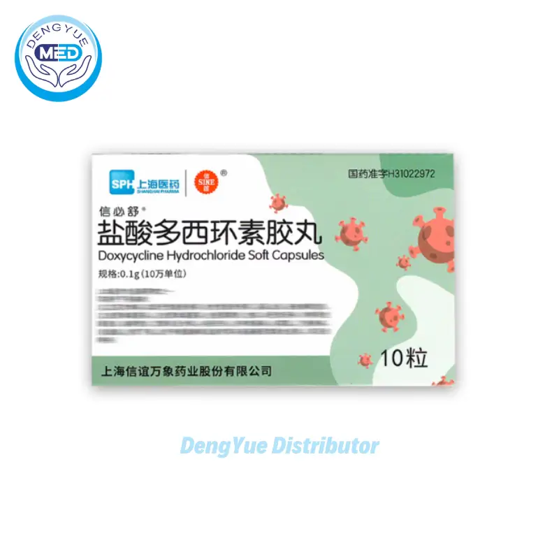 xinbishu doxycycline hydrochloride cápsula