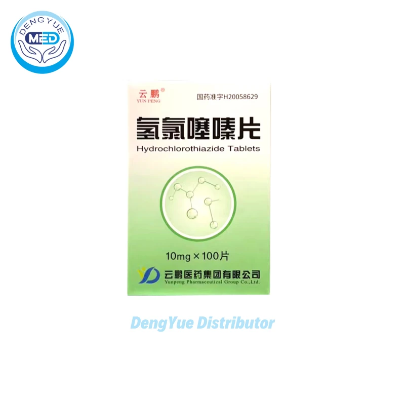 yunpeng hydrochlorothiazide comprimido 10mg